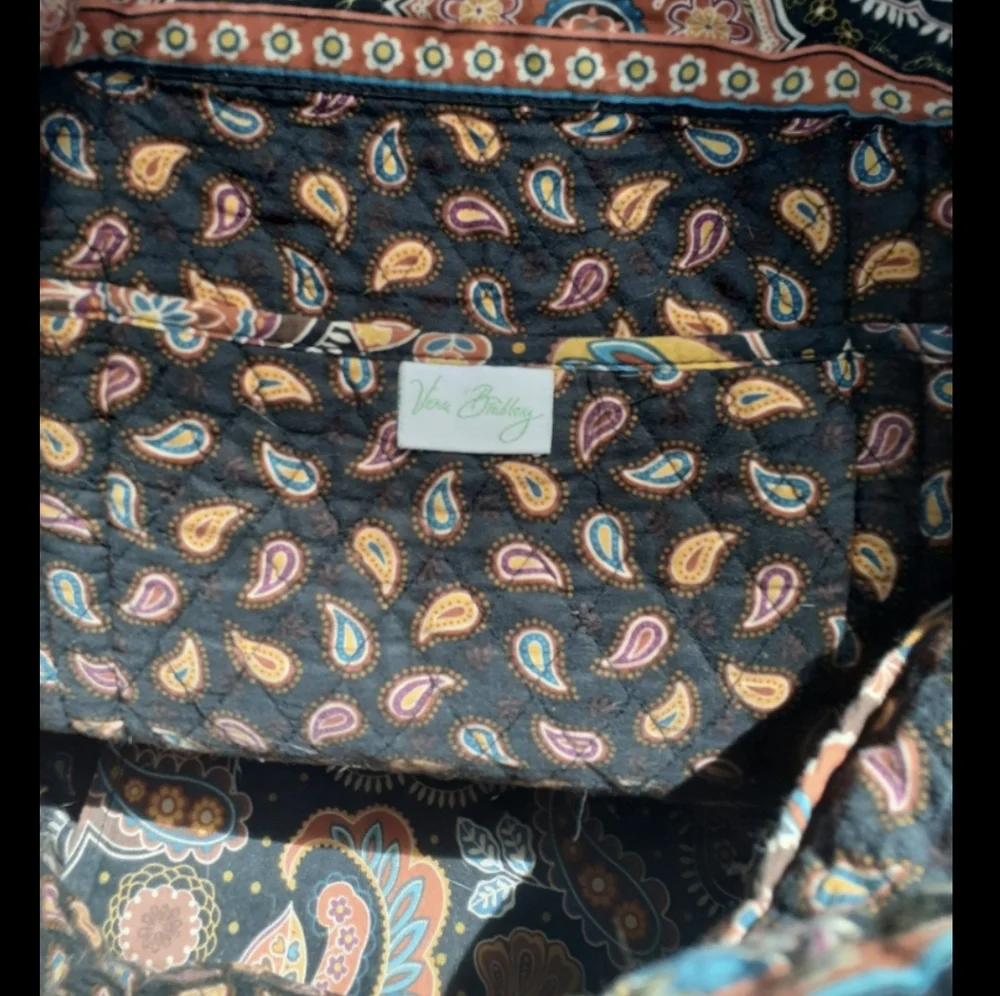Vera Bradley Paisley Tote - Picture 10 of 10